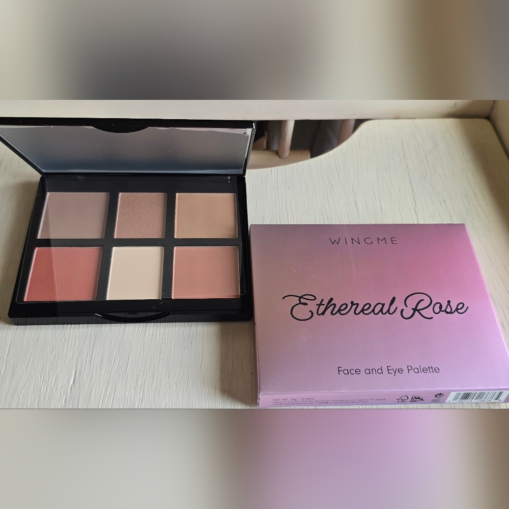 Ethereal Face and Eye Palette - Pink and Cream